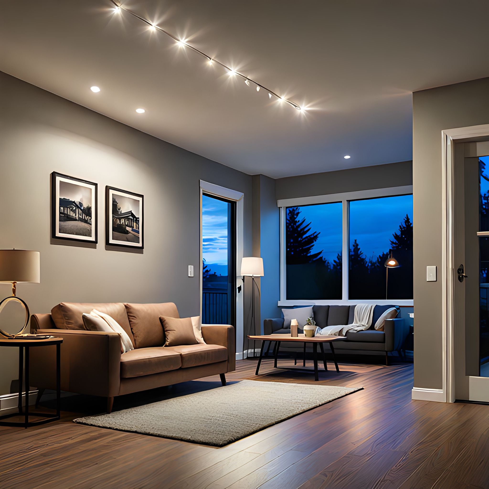 Click in the image of Image of Modern remote control light systems can boost your security. to view at higher resolution.